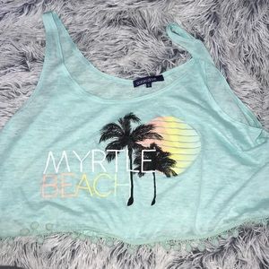 Myrtle Beach crop top
